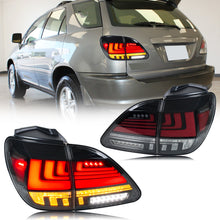 Load image into Gallery viewer, inginuity time LED Tail Lights for Lexus RX300 1997-2002 Start-up Animation Sequential Turn Signal Rear Lamps Assembly