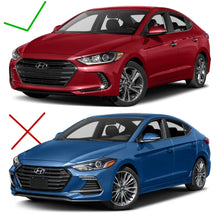Load image into Gallery viewer, inginuity time LED Headlights for Hyundai Elantra 2017 2018 Red Demon Eyes Sequential Start-up Animation Front Lamps