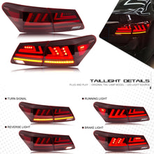 Load image into Gallery viewer, inginuity time LED Tail Lights For Lexus ES350 ES300H 2007-2012 With Sequential Indicator Rear Lamp Assembly