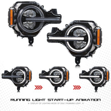 Load image into Gallery viewer, inginuity time LED Headlights for Ford Bronco 2020-2023 Start up Animation Sequential Indicator Front Lamps Assembly