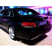 Load image into Gallery viewer, inginuity time LED Tail Lights for Mercedes Benz E-Class W212 Sedan Saloon 2009-2013 Sequential Turn Signal Facelift Smoked Rear Lamps Assembly