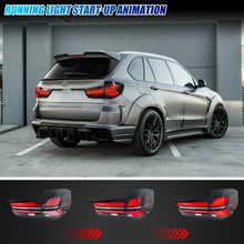 Load image into Gallery viewer, inginuity time LED Tail Lights for BMW X5 F15 2014-2018 Start-up Animation Sequential Turn Signal G05 Rear Lamps Assembly
