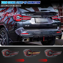 Load image into Gallery viewer, inginuity time LED LCI Tail Lights for BMW X3 G01 X3M F97 2017-2021 Start-up Animation Sequential Turn Signal Rear Lamps Assembly