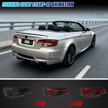 Load image into Gallery viewer, inginuity time LED CSL Tail Lights for BMW 3-Series E93 325i 330i 335i M3 S65 N54/55 2007-2013 Convertible Start-up Animation Sequential Turn Signal Rear Lamps Assembly