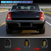 Load image into Gallery viewer, inginuity time LED Tail Lights for Chrysler 300 300C 300S 2015-2025 Start-up Animation Sequential Turn Signal Rear Lamps Assembly