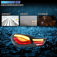 Load image into Gallery viewer, inginuity time LED Tail Lights for BMW 4-Series M4 F32 F82 F36 2014-2020 Coupe Convertible Start-up Animation Sequential Turn Signal Black GTS Rear Lamps Assembly