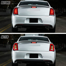 Load image into Gallery viewer, inginuity time LED Tail Lights for Chrysler 300 300C 300S 2015-2025 Start-up Animation Sequential Turn Signal Rear Lamps Assembly