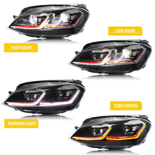 Load image into Gallery viewer, inginuity time LED Headlights for Volkswagen VW Golf 7 MK7 2015-2017 Sequential Front Lamps