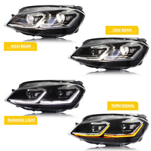 Load image into Gallery viewer, inginuity time LED Headlights for Volkswagen VW Golf 7 MK7 2015-2017 Sequential Front Lamps