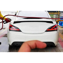 Load image into Gallery viewer, inginuity time LED Tail Lights for Hyundai Genesis Coupe 2010-2016 Start-up Animation Sequential Turn Signal Black Rear Lamps Assembly