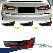 Load image into Gallery viewer, inginuity time LED GTS Tail Lights for BMW 3-Series G20 G80 M3 2019-2025 Start-up Animation Sequential Turn Signal Rear Lamps Assembly