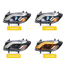 Load image into Gallery viewer, inginuity time LED Maybach Headlights for Mercedes Benz Sprinter 2019-2025 w907 w910 1500 2500 3500 Sequential Turn Signal Projector Front Lamps Assembly
