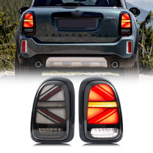 Load image into Gallery viewer, inginuity time LED Tail Lights for Mini Cooper Countryman 2017-2023 F60 Cooper S Sequential Turn Signal Black Rear Lamps Assembly