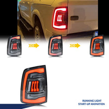 Load image into Gallery viewer, inginuity time LED Tail Lights for Ram 2500 2019-2024 5th Gen Sequential Turn Signal Start-up Animation Clear Rear Lamps Assembly
