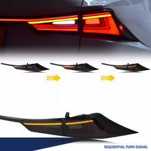 Load image into Gallery viewer, inginuity time LED Clear Tail Lights for Lexus IS350 IS250 IS300 IS200t ISF 3IS 2014-2020 Start-up Animation Sequential Signal Rear Lamps Assembly
