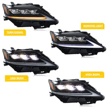 Load image into Gallery viewer, inginuity time LED Headlights for Lexus RX350 RX450h 2013-2015 F Sport Sequential Turn Signal Start-up Animation Front Lamps Assembly