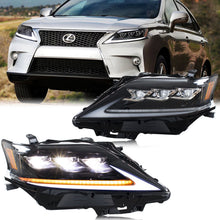Load image into Gallery viewer, inginuity time LED Headlights for Lexus RX350 RX450h 2013-2015 F Sport Sequential Turn Signal Start-up Animation Front Lamps Assembly