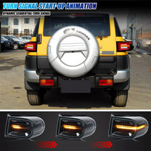 Load image into Gallery viewer, inginuity time LED Tail Lights for Toyota FJ Cruiser 2007-2020 Start-up Animation Sequential Turn Signal Rear Lamps Assembly