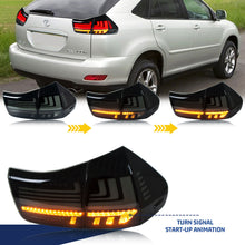 Load image into Gallery viewer, inginuity time LED Tail Lights for Lexus RX330 RX350 RX400h 2004-2009 Sequential Rear Lamps