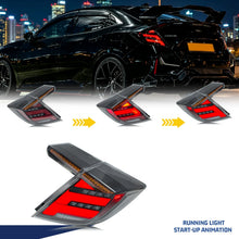 Load image into Gallery viewer, inginuity time LED Tail Lights for Honda Civic Hatchback 2016-2021 Clear Start-up Animation Sequential Turn Signal E-mark DOT Rear Lamps Assembly