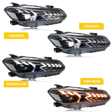 Load image into Gallery viewer, inginuity time LED Headlights for Honda Civic 11th Gen 2022 2023 2024 Start-up Animation Sequential Signal Front Lamps Assembly