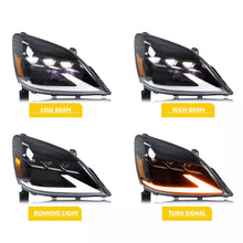 Load image into Gallery viewer, inginuity time LED Headlights for Lexus GX470 2003-2007 Triple Beam Front Lamps Start-up Animation Sequential Turn Signal Assembly