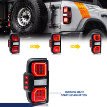 Load image into Gallery viewer, inginuity time LED Raptor Tail Lights for Ford Bronco 2021-2026 Start-up Animation Sequential Turn Signal Rear Lamps Assembly