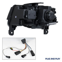 Load image into Gallery viewer, inginuity time LED Blackout Headlights for Jeep Grand Cherokee WK2 4th Gen 2014-2021 Start-up Animation Sequential Signal Front Lamps Assembly