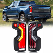 Load image into Gallery viewer, inginuity time LED Tail Lights for Chevrolet Chevy Silverado 1500 2500 3500 2019-2023 Start-up Animation Sequential Turn Signal Rear Lamps Assembly