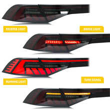 Load image into Gallery viewer, inginuity time LED Tail Lights with Trunk Lamp for Honda Accord 11th Gen 2023-2026 Start-up Animation Sequential Signal Rear Lamps Assembly
