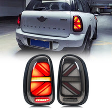 Load image into Gallery viewer, inginuity time LED Tail Lights for Mini Cooper Countryman 2011-2016 R60 Cooper S Sequential Turn Signal Black Rear Lamps Assembly
