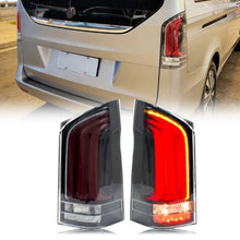 Load image into Gallery viewer, inginuity time LED Tail Lights for Mercedes Benz V-Class Metris Vito W447 2016-2023 Start-up Animation Sequential Turn Signal Rear Lamps Assembly