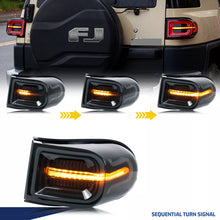 Load image into Gallery viewer, inginuity time LED Tail Lights for Toyota FJ Cruiser 2007-2020 Start-up Animation Sequential Turn Signal Rear Lamps Assembly