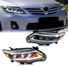 Load image into Gallery viewer, inginuity time LED Lexus Headlights for Toyota Corolla 2011 2012 2013 Start-up Animation Sequential Turn Signal Front Lamps Assembly