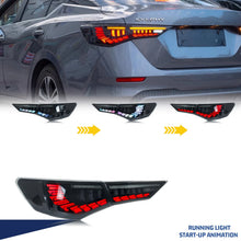 Load image into Gallery viewer, inginuity time LED RGB Tail Lights for Nissan Sentra B18 SR SV 2020-2026 Color Change APP Control Start-up Animation Rear Lamps Assembly