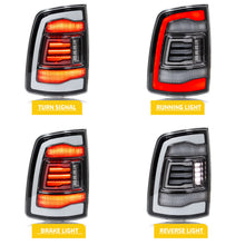 Load image into Gallery viewer, inginuity time LED Clear Tail Lights for Dodge Ram 2009-2018 4th GEN White Animation Rear Lamps