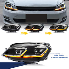Load image into Gallery viewer, inginuity time LED Headlights for Volkswagen VW Golf 7 MK7 2015-2017 Sequential Front Lamps