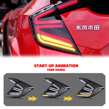 Load image into Gallery viewer, inginuity time LED Tail Lights for Honda Civic Hatchback Type-R 2016-2021 Start-up Animation Sequential Signal Rear Lamps
