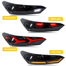 Load image into Gallery viewer, inginuity time LED Tail Lights for Toyota Camry 8th Gen 2018-2023 SE/XSE/LE/XLE/TRD Start-up Animation Sequential Signal Rear Lamps Assembly