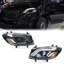 Load image into Gallery viewer, inginuity time LED Maybach Headlights for Mercedes Benz Sprinter 2019-2025 w907 w910 1500 2500 3500 Sequential Turn Signal Projector Front Lamps Assembly