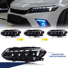 Load image into Gallery viewer, inginuity time LED Headlights for Honda Civic 2022-2026 Sedan Hatchback Type-R Coupe 11th Gen Projector Front Lamps Assembly