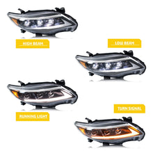 Load image into Gallery viewer, inginuity time LED Lexus Headlights for Toyota Corolla 2011 2012 2013 Start-up Animation Sequential Turn Signal Front Lamps Assembly