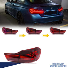 Load image into Gallery viewer, inginuity time LED Red RGB Tail Lights for BMW 4-Series M4 F32 F82 F36 2014-2020 Start-up Animation Sequential Turn Signal Rear Lamp Assembly