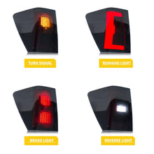 Load image into Gallery viewer, inginuity time LED Tail Lights for Jeep Grand Cherokee 2005-2010 Laredo SRT Limited Sequential Turn Signal Rear Lamps Assembly