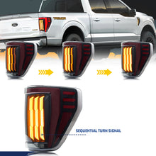 Load image into Gallery viewer, inginuity time LED Tail Lights for Ford F-150 F150 2021 2022 2023 14th Gen P702 XL STX Start-up Animation Sequential Turn Signal Rear Lamps Assembly