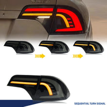 Load image into Gallery viewer, inginuity time LED Tail Lights for Honda Civic 2006-2011 EX LX Sport DX Si Sequential Turn Signal Dynamic Animation Rear Lamps Assembly