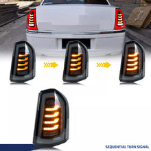 Load image into Gallery viewer, LED Tail Lights for Chrysler 300 300C 2011 2012 2013 2014 Start-up Animation Sequential Turn Signal Rear Lamps Assembly