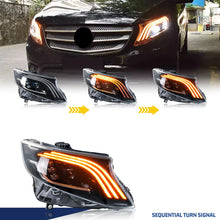 Load image into Gallery viewer, inginuity time LED Maybach Headlights for Mercedes Benz Metris Vito W447 2016-2023 Start-up Animation Sequential Turn Signal Projector Pair Front Lamps Assembly