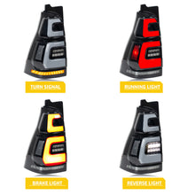 Load image into Gallery viewer, inginuity time LED Tail Lights for Toyota 4Runner 4th GEN 2003-2009 Sequential Start-up Animation Rear Lamp