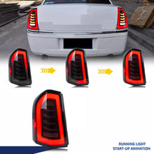 Load image into Gallery viewer, LED Tail Lights for Chrysler 300 300C 2011 2012 2013 2014 Start-up Animation Sequential Turn Signal Rear Lamps Assembly